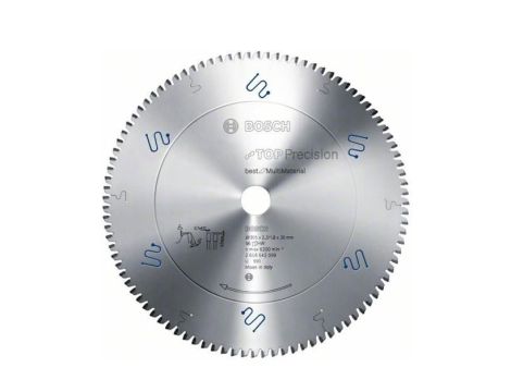 BOSCH PIŁA TARCZOWA MULTIMATERIAL TOP PRECISION 216x30mm 64-ZĘBY 2608642097
