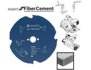 BOSCH PIŁA TARCZOWA FIBER CEMENT EXPERT 160x20mm 4-ZĘBY 2608644121