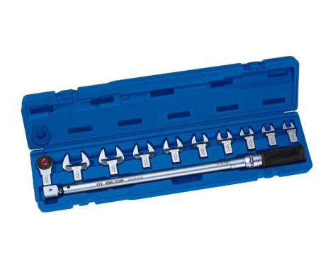 KING TONY KLUCZ DYNAMOMETRYCZNY 14x18mm 1/2" 60 - 340Nm + KLUCZE 13,14,15,17,19,22,24,27,30mm