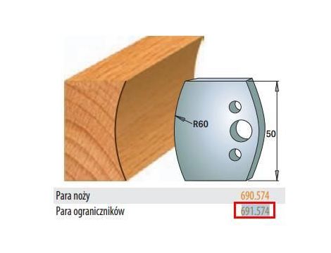 CMT OGRANICZNIKI NOŻY PROFILOWYCH 50mm   691.574