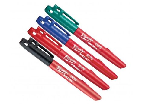 MILWAUKEE MARKERY KOLOROWE 4szt.