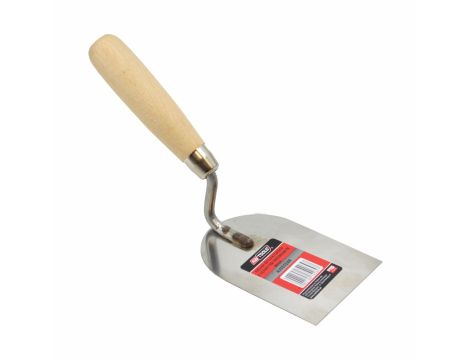 AWTOOLS KIELNIA SZTUKATORSKA NIERDZEWNA ŁOPATKOWA 100mm UCHWYT DREWNIANY
