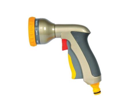 PISTOLET DO WODY ZRASZAJĄCY METALOWY WIELOFUNKCYJNY