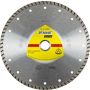 KLINGSPOR TARCZA DIAMENTOWA TURBO 230mm x 2,5mm x 22,2mm EXTRA DT300UT, BETON - 2