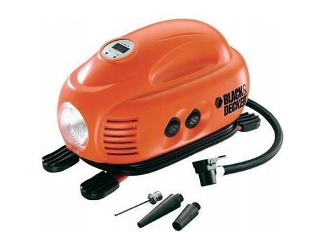 BLACK+DECKER KOMPRESOR / SPRĘŻARKA MINI 12V 8,3BAR   ASI200 - 2