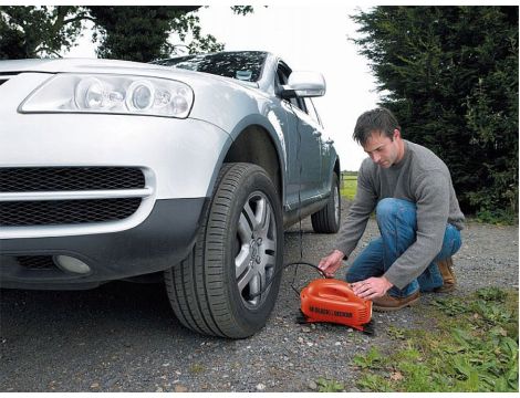 BLACK+DECKER KOMPRESOR / SPRĘŻARKA MINI 12V 8,3BAR   ASI200 - 5