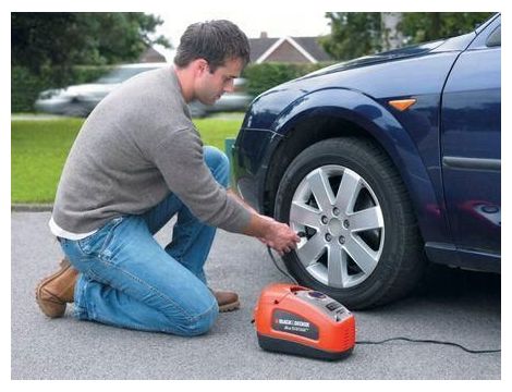 BLACK+DECKER KOMPRESOR / SPRĘŻARKA MINI 12V 8,3BAR   ASI200 - 8