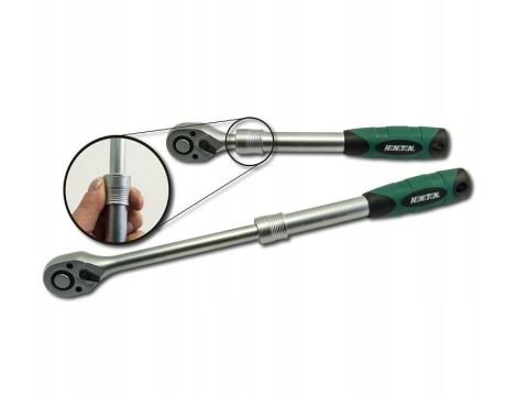 HONITON GRZECHOTKA 1/2" 72-ZĘBY TELESKOPOWA - 2