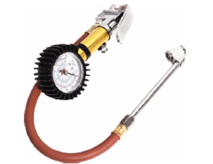QUATROS PISTOLET DO POMPOWANIA KÓŁ Z MANOMENREM DO SAMOCHODÓW CIĘŻAROWYCH QS94689