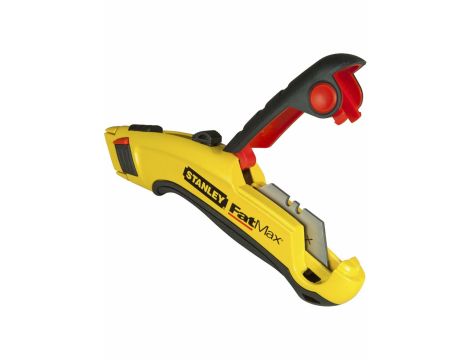 STANLEY NOŻYK Z OSTRZEM TRAPEZOWYM FATMAX RB + 5 OSTRZY CARBIDE - 4