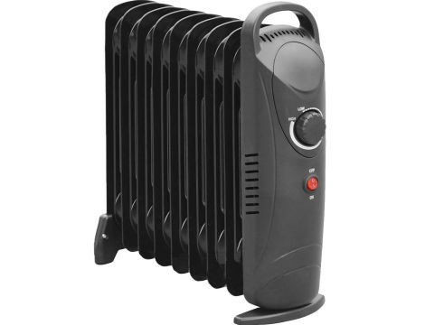 GRZEJNIK OLEJOWY  9-ŻEBEREK 450/900W CZARNY