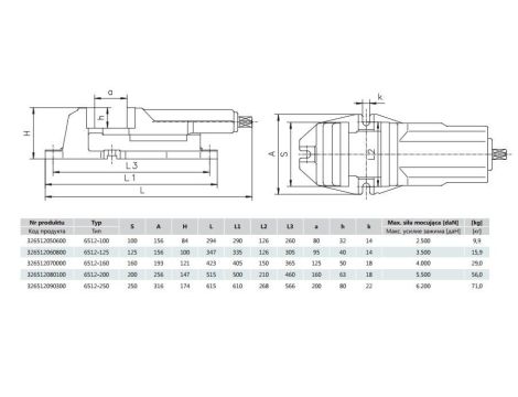 BISON-BIAL IMADŁO MASZYNOWE 200mm /6512-200 - 2