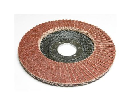 ŚCIERNICA LISTKOWA 125mm P 60 WYPUKŁA /SILVER