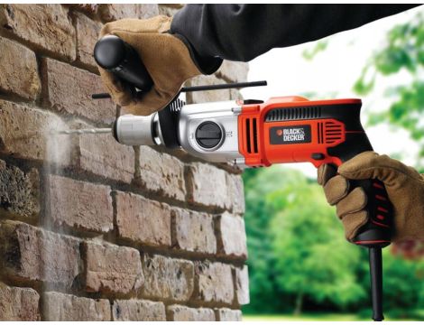 BLACK+DECKER WIERTARKA UDAROWA 1100W WALIZKA KR1102K