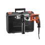 BLACK+DECKER WIERTARKA UDAROWA 1100W WALIZKA KR1102K - 4