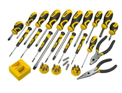 STANLEY ZESTAW WKRĘTAKÓW 39 elem. + TORBA
