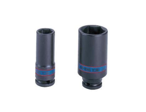 KING TONY NASADKA UDAROWA DŁUGA 1/2" 19 mm x 80mm CR-MO