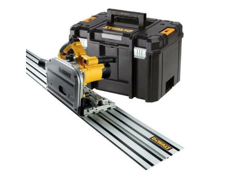DEWALT PILARKA TARCZOWA - ZAGŁĘBIARKA 1300W 165mm DWS520KTR + SZYNA 1,5m TSTAK