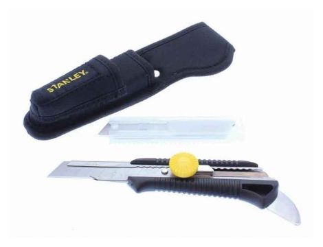 STANLEY NOŻYK 18mm OST.ŁAM.+OSTRZA+ETUI