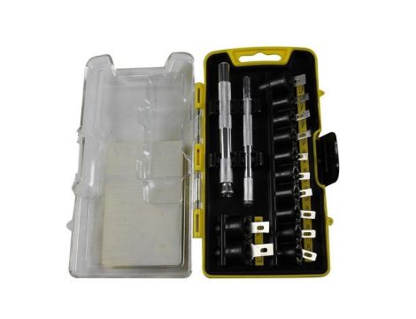 STANLEY NÓŻ MODELARSKI HOBBY METALOWY +ZESTAW