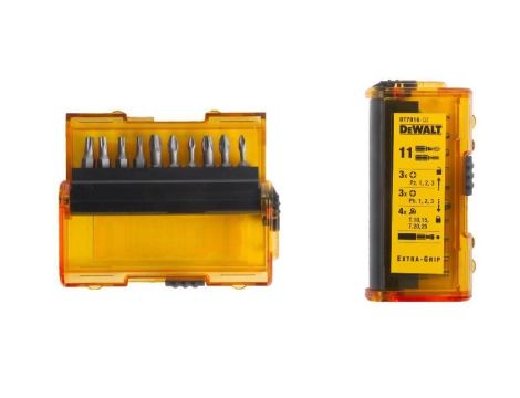 DEWALT ZESTAW KOŃCÓWEK 11 elem. - 2