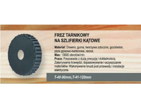 TARPOL FREZ TARNIKOWY 120/20mm T-41 - 2