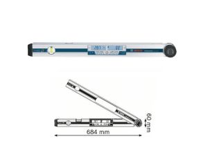 BOSCH KĄTOMIERZ CYFROWY GAM 270 MFL 0601076400