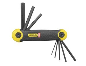 STANLEY KLUCZE IMBUSOWE 8elem. 1,5-8mm SKŁADANE
