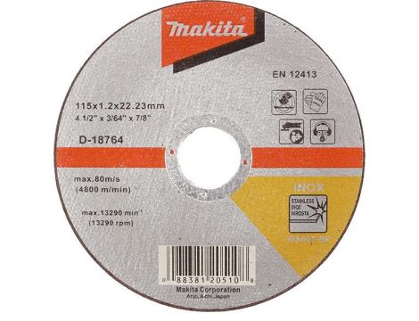 TARCZA DO METALU 115x1,2x22x2mm INOX