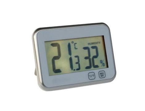 TERMOMETR ELEKTRONICZNY WEWNĘTRZNY Z HIGROMETREM