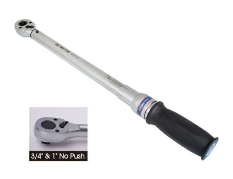 KING TONY KLUCZ DYNAMOMETRYCZNY 3/4"  150- 800Nm UCH.GUM.