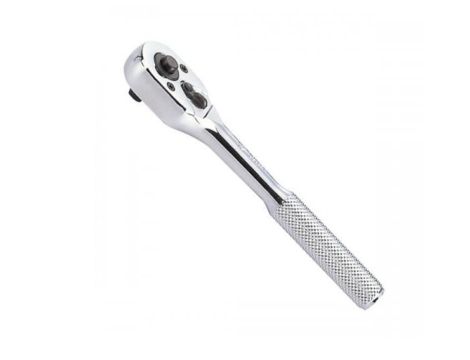 KING TONY GRZECHOTKA 1/4" 24-ZĘBY 140mm CHROM UCHYT MOLETOWANY