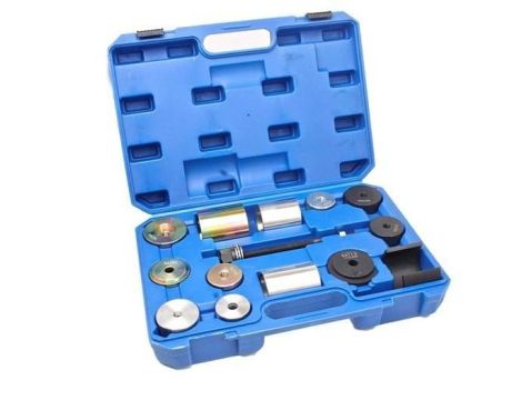 ZESTAW DO OBSŁUGI ŁOŻYSK SILENTBLOKÓW BMW 14 elem.