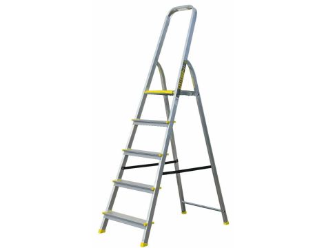 BAYERSYSTEM DRABINA ALUMINIOWA 120kg  5 STOPNI