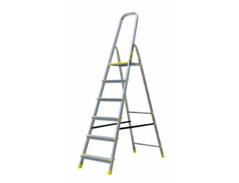 BAYERSYSTEM DRABINA ALUMINIOWA 120kg  6 STOPNI