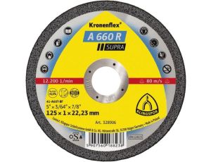KLINGSPOR TARCZA DO CIĘCIA METALU 125mm x 1,0mm x 22,2mm A660R Supra - image 2