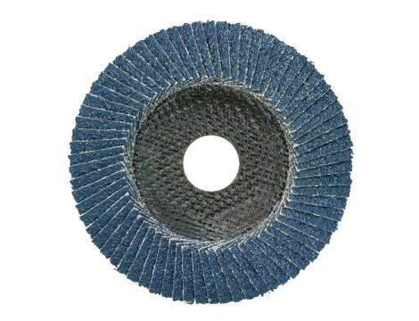 ŚCIERNICA LISTKOWA 125mm P 80 TYP 27 PŁASKA