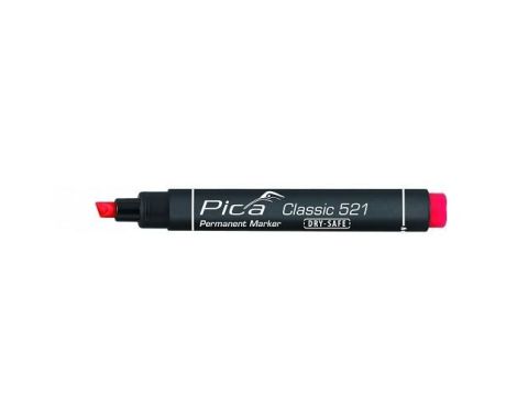 PICA MARKER CLASSIC 521 CZERWONY ŚCIĘTY