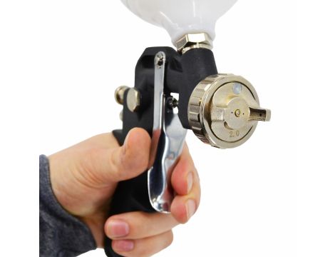 AWTOOLS PISTOLET LAKIERNICZY ZE ZBIORNKIEM GÓRNYM 1.4mm / S-990G - 2