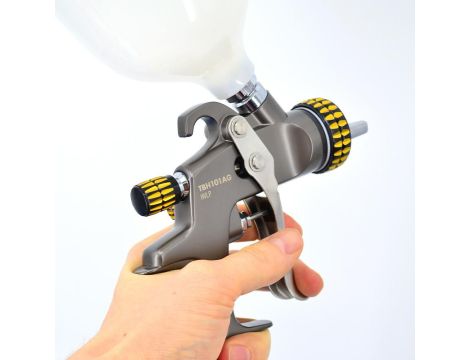 AWTOOLS PISTOLET LAKIERNICZY HVLP PRO ZE ZBIORNIKIEM GÓRNYM 1.4mm / TBH101AG - 2