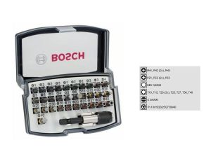 BOSCH ZESTAW BITÓW 32szt. 2607017319