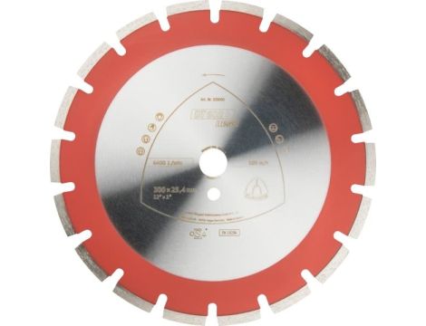 KLINGSPOR TARCZA DIAMENTOWA SEGMENTOWA 350mm x 3,2mm x 25,4mm  DT602B