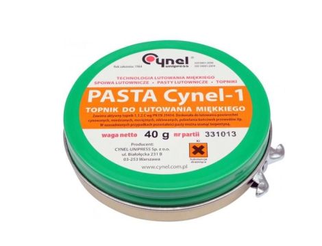 PASTA LUTOWNICZA 40G