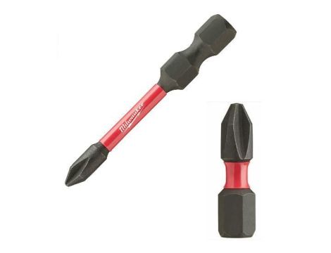 MILWAUKEE KOŃCÓWKA PZ2 x 25mm/ 2szt. SHOCKWAVE