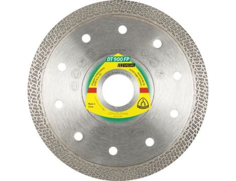 KLINGSPOR TARCZA DIAMENTOWA TURBO 125mm x 1,4mm x 22,2mm SPEZIAL DT900FP GRES, CERAMIKA