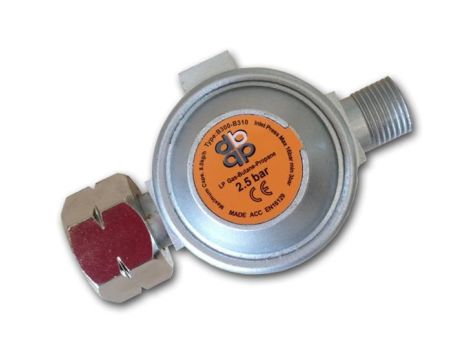 REDUKTOR GAZOWY WYSOKIEGO CIŚNIENIA 2,5bar 8kg/h GZ 3/8" BRADAS