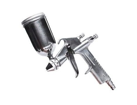 PISTOLET LAKIERNICZY Z GÓRNYM ZBIORNIKIEM MINI K-3A  SILVER