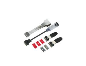 QUATROS KOMPLET SKROBAKÓW Z WYMIENNYMI OSTRZAMI