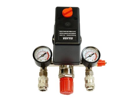 WYŁĄCZNIK CIŚNIENIOWY DO KOMPRESORA / PRESOSTAT380V 3 WEJŚCIA ZESTAW