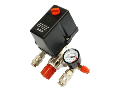 WYŁĄCZNIK CIŚNIENIOWY DO KOMPRESORA / PRESOSTAT380V 3 WEJŚCIA ZESTAW - 2